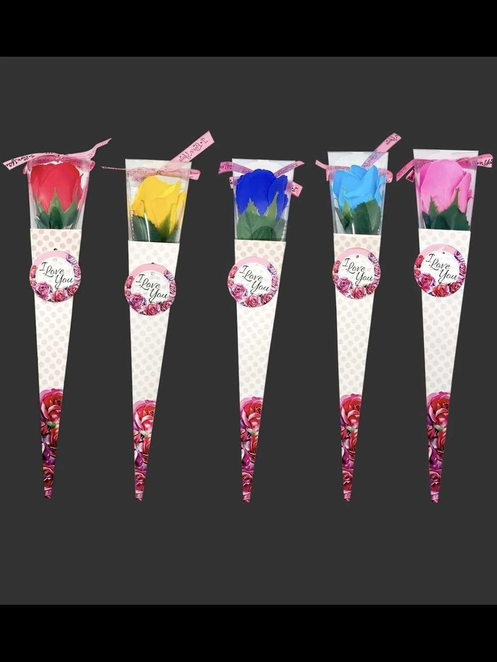 Wholesale Boutique Soap Rose Keepsake - 12 Pieces Per Display